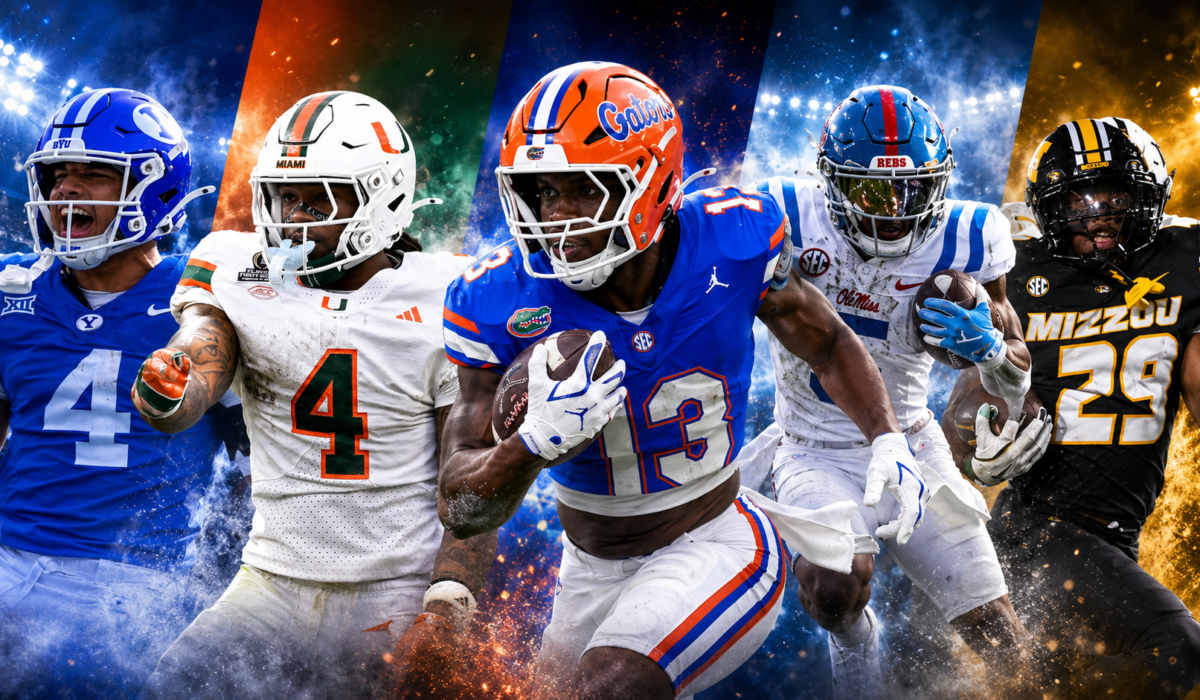Ranking the Top 5 Running Backs in College Football for 2026